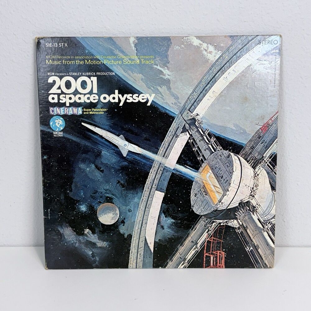 Vintage 2001 A SPACE ODYSSEY Soundtrack Various Artist Record Album Vinyl LP '68